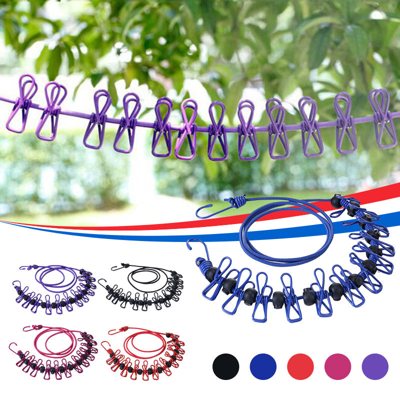 Tendedero de viaje compacto y versátil