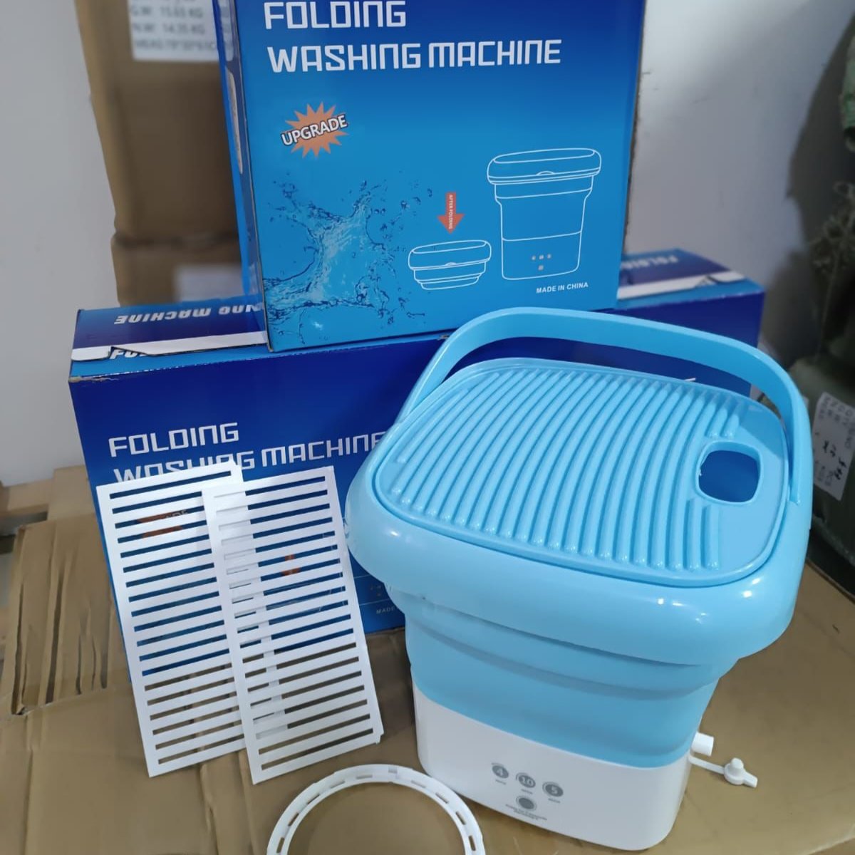 Portable mini washing machine: express washing and drying