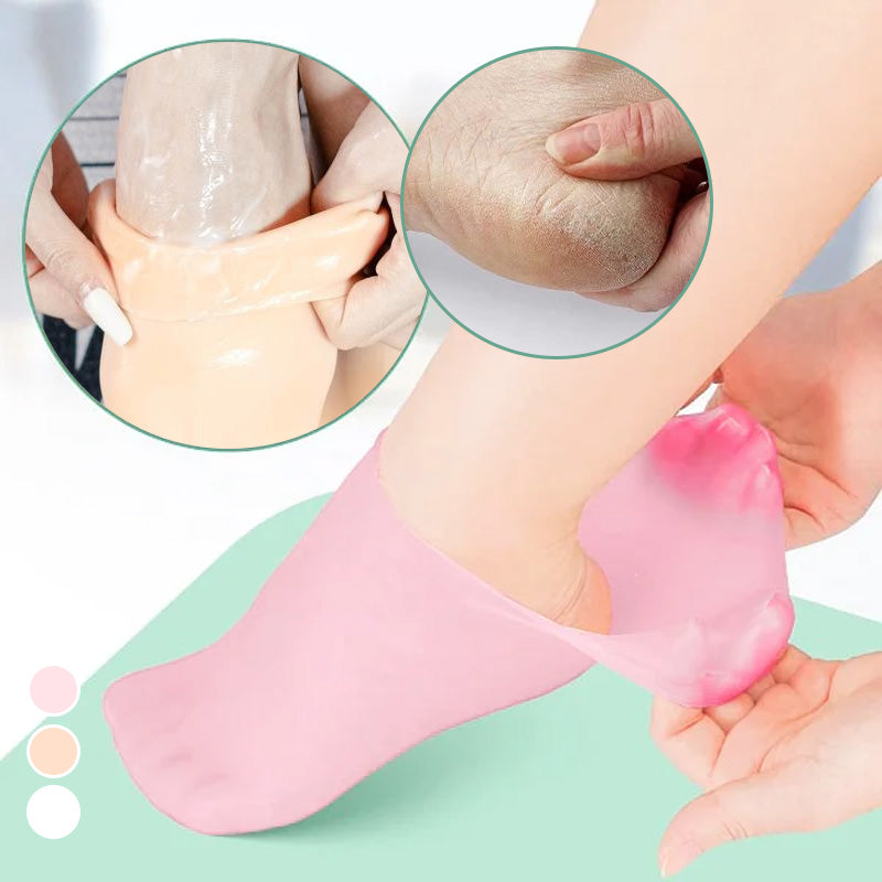 Silicone socks for soft and well-groomed feet 